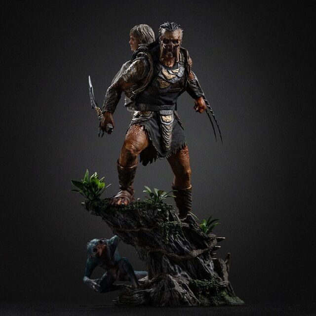 Predator: Badlands Art Scale Statue 1/10 Predator Dek & Thia 27 cm