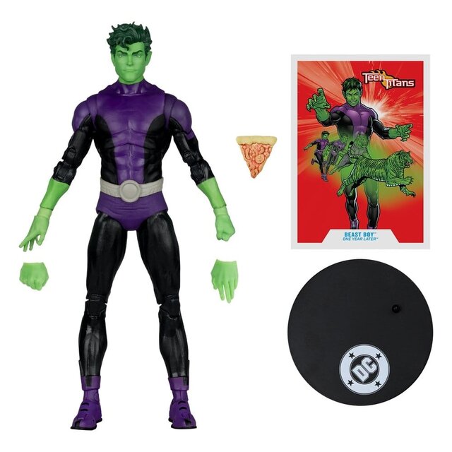 DC Multiverse Beast Boy (One Year Later) (Gold Label) Action Figure 18cm