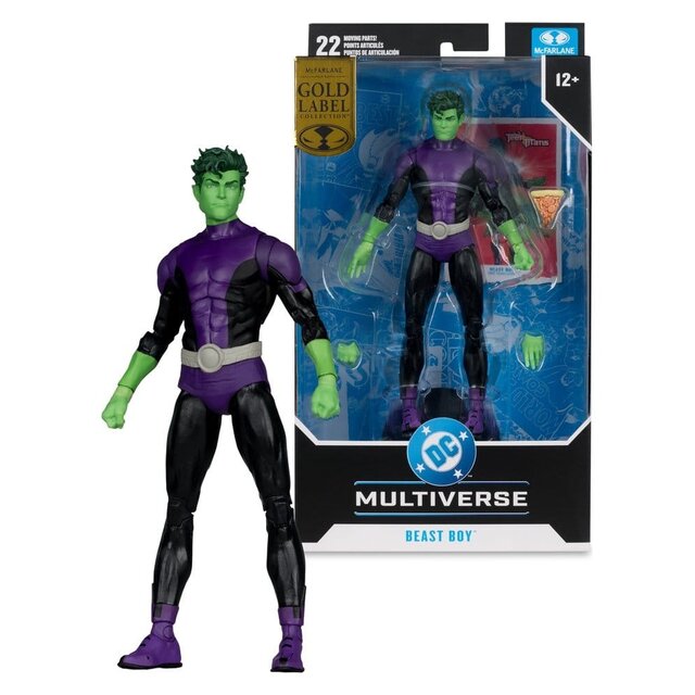 DC Multiverse Beast Boy (One Year Later) (Gold Label) Action Figure 18cm