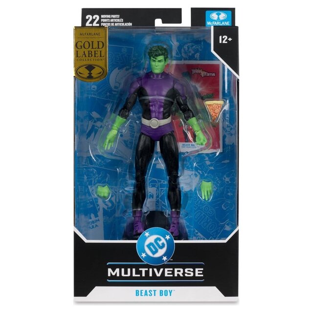 DC Multiverse Beast Boy (One Year Later) (Gold Label) Action Figure 18cm