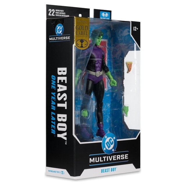 DC Multiverse Beast Boy (One Year Later) (Gold Label) Action Figure 18cm