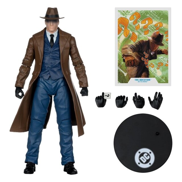 DC Multiverse The Question (DC Classic) (Gold Label) Action Figure 18cm