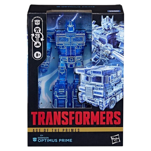 Transformers Age of the Primes Voyager Class Energon Optimus Prime Action Figure 17cm