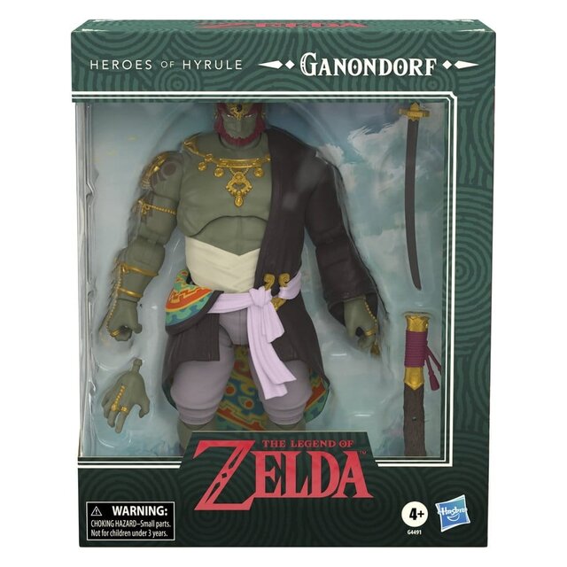 The Legend of Zelda: Tears of the Kingdom Heroes of Hyrule Ganondorf Action Figure 19cm