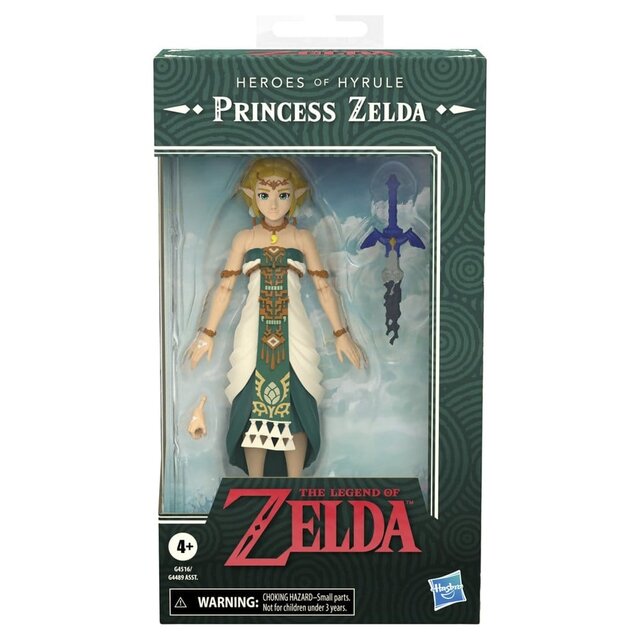The Legend of Zelda: Tears of the Kingdom Heroes of Hyrule Princess Zelda Action Figure 15cm