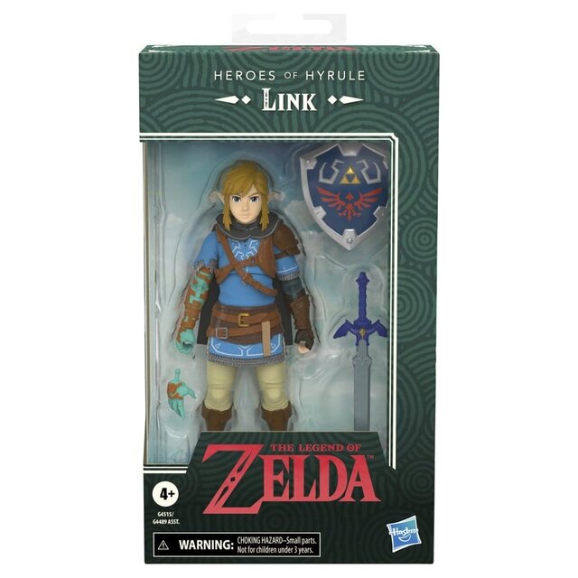 The Legend of Zelda: Tears of the Kingdom Heroes of Hyrule Link Action Figure 15cm