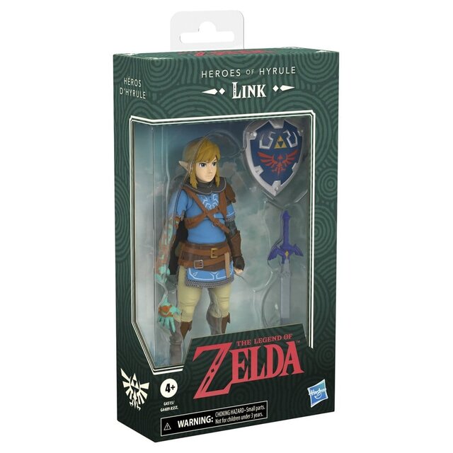 The Legend of Zelda: Tears of the Kingdom Heroes of Hyrule Link Action Figure 15cm