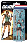 G.I. Joe Classified Series Lara "Tomb Raider" Croft Retro Cardback Action Figure 15cm
