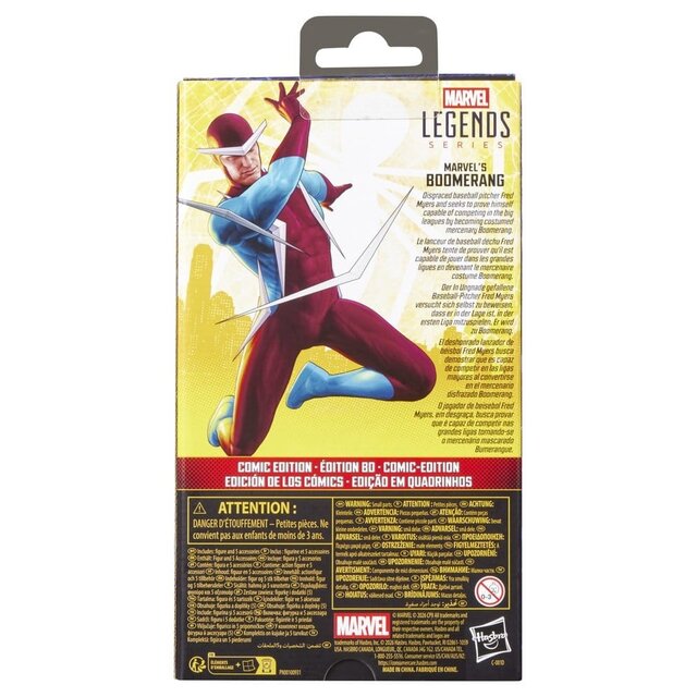 Marvel Legends Series Spider-Man Brand New Day Marvel's Boomerang Action Figure 15cm