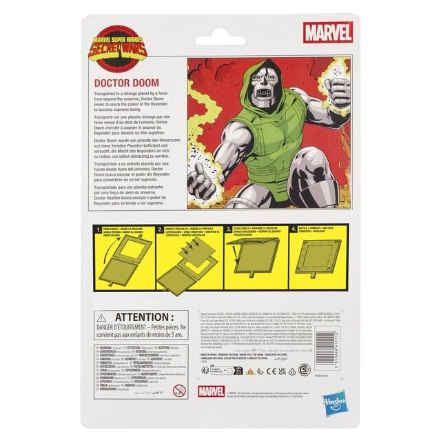 Marvel Legends Secret Wars Doctor Doom Action Figure 15cm