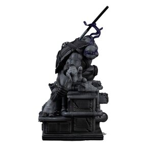 TMNT Art Scale Statue Donatello Black and White Variant