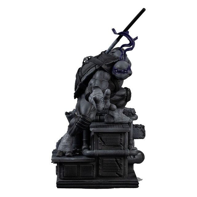 Teenage Mutant Ninja Turtles Art Scale Statue 1/10 Donatello Black and White Variant 26 cm