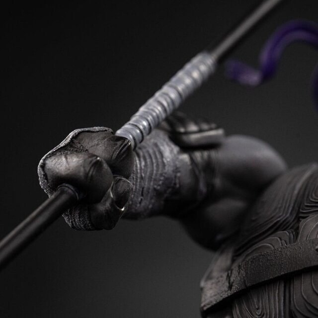 Teenage Mutant Ninja Turtles Art Scale Statue 1/10 Donatello Black and White Variant 26 cm