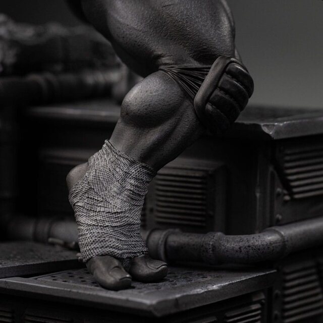 Teenage Mutant Ninja Turtles Art Scale Statue 1/10 Donatello Black and White Variant 26 cm