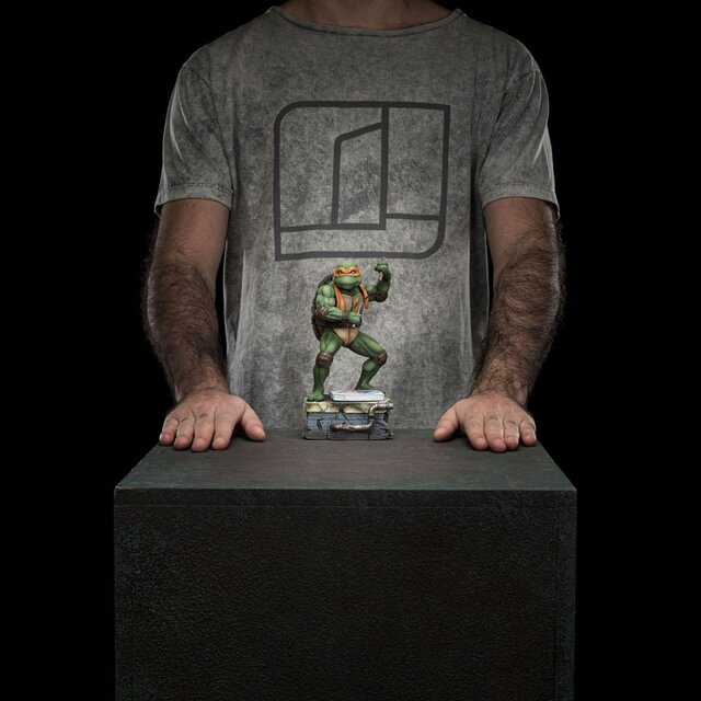 Teenage Mutant Ninja Turtles Art Scale Statue 1/10 Michelangelo 19 cm