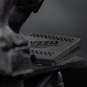 Teenage Mutant Ninja Turtles Art Scale Statue 1/10 Michelangelo Black and White Variant 26 cm