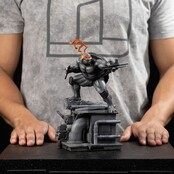 Teenage Mutant Ninja Turtles Art Scale Statue 1/10 Michelangelo Black and White Variant 26 cm