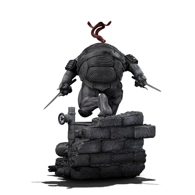 Teenage Mutant Ninja Turtles Art Scale Statue 1/10 Raphael Black and White Variant 26 cm