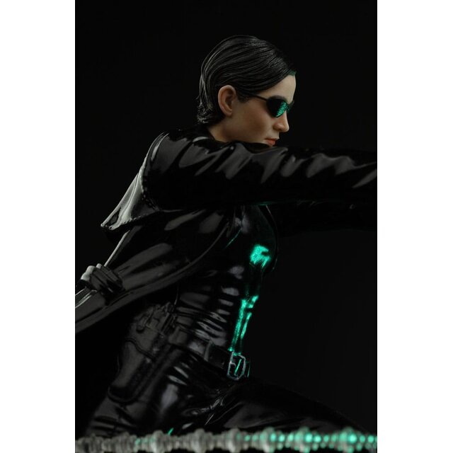 The Matrix Art Scale Statue 1/10 Trinity 22 cm