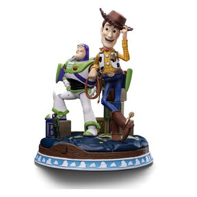 Toy Story Deluxe Art Scale Statue Buzz & Woody