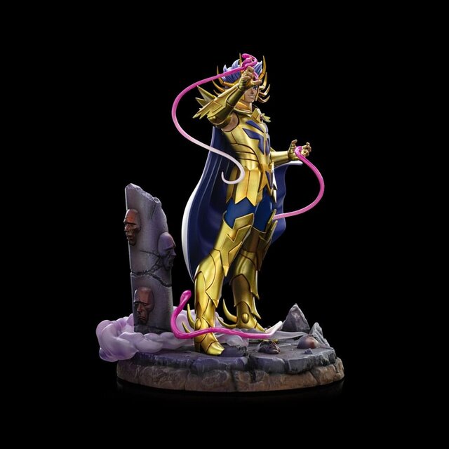 Saint Seiya Art Scale Statue 1/10 Cancer Deathmask 23 cm