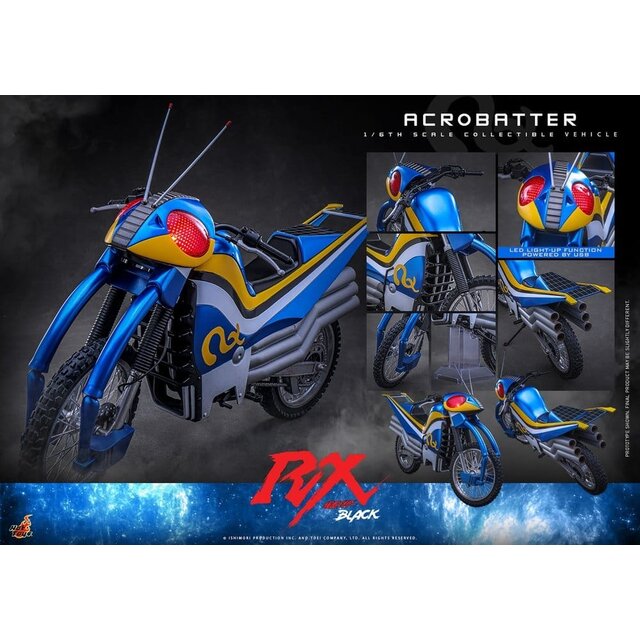 Kamen Rider Black RX Vehicle 1/6 Acrobatter 38cm