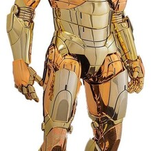 Movie Masterpiece Iron Man Mark III (Golden & Copper)