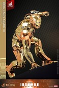 Iron Man Movie Masterpiece Diecast Action Figure 1/6 Iron Man Mark III (Golden & Copper Gold Version) Hot Toys Exclusive 33cm