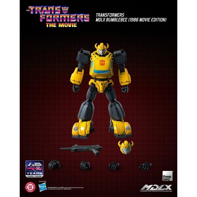 Transformers MDLX Action Figure Bumblebee (1986 Movie Edition) 12cm