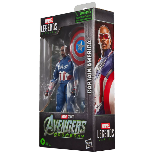 Avengers: Doomsday Marvel Legends Series Captain America Action Figure 15cm