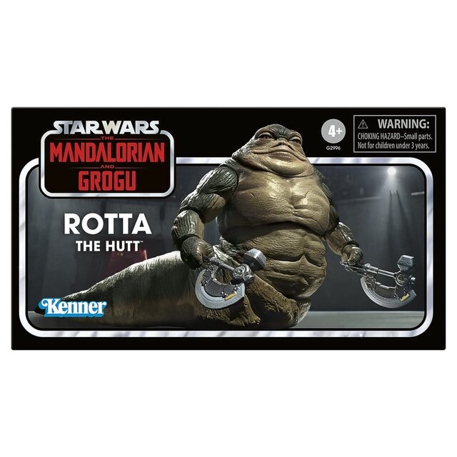 Star Wars: The Mandalorian and Grogu Vintage Collection Rotta the Hutt Action Figure