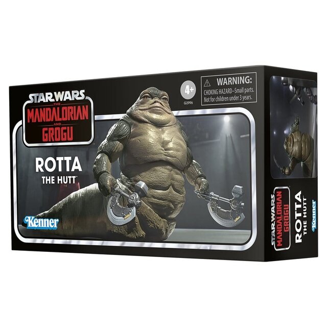 Star Wars: The Mandalorian and Grogu Vintage Collection Rotta the Hutt Action Figure