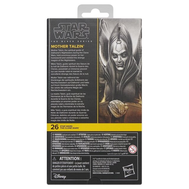 Star Wars: The Clone Wars Black Series Mother Talzin Action Figure 15cm