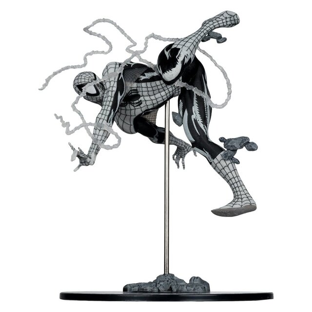 Marvel Collection PVC Statue 1/10 Spider-Man Line Art (The Amazing Spider-Man #318) Gold Label