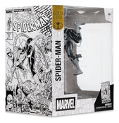 Marvel Collection PVC Statue 1/10 Spider-Man Line Art (The Amazing Spider-Man #318) Gold Label