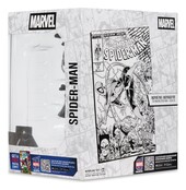 Marvel Collection PVC Statue 1/10 Spider-Man Line Art (The Amazing Spider-Man #318) Gold Label