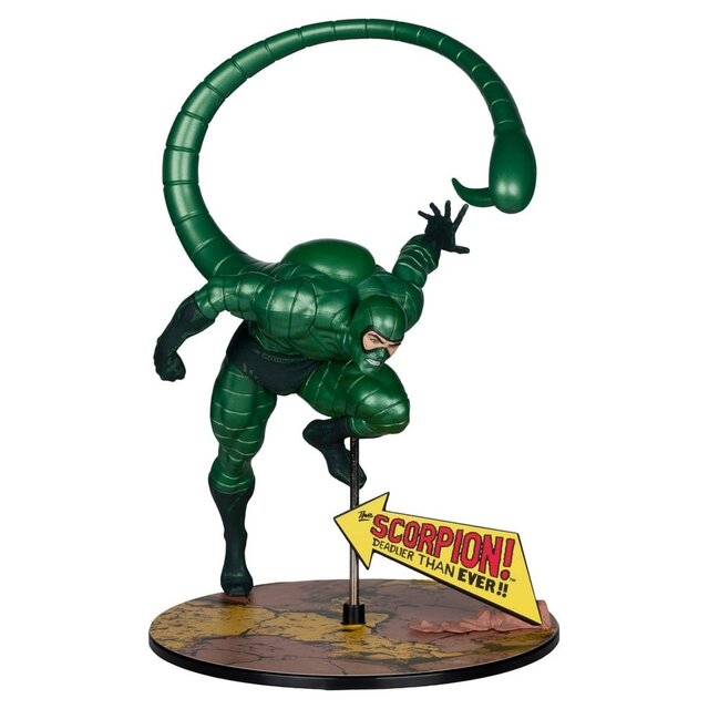 Marvel Collection 1/10 Scorpion (Metallic) (The Amazing Spider-Man #318) (Gold Label) Statue 18cm