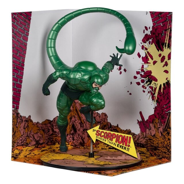 Marvel Collection 1/10 Scorpion (Metallic) (The Amazing Spider-Man #318) (Gold Label) Statue 18cm