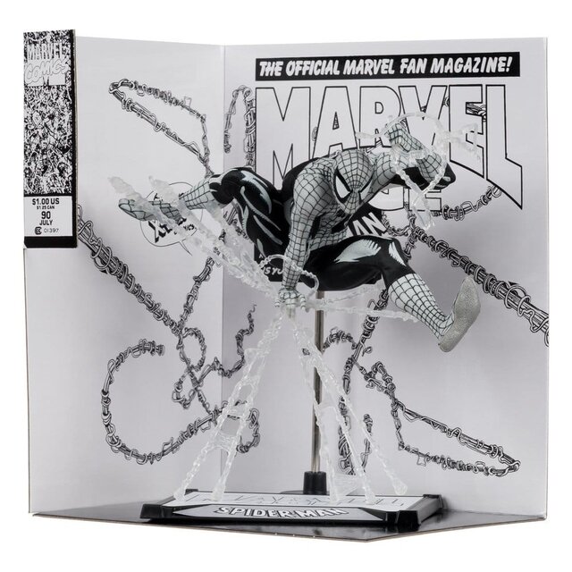Marvel Collection PVC Statue 1/10 Spider-Man Line Art (Marvel Age #90) 18cm