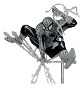 Marvel Collection PVC Statue 1/10 Spider-Man Line Art (Marvel Age #90) 18cm