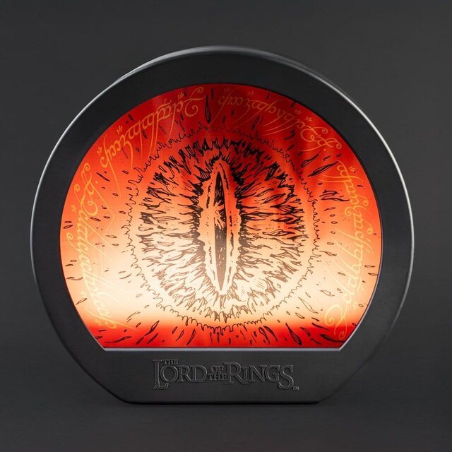 Lord of the Rings Eye of Sauron Decorative Desk Lamp 21cm