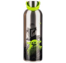 The Mandalorian Metal Water Bottle Mandalorian & Grogu