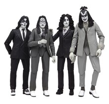KISS Dressed to Kill Album Cover Action Figures 4-Pack 18cm