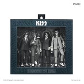 KISS Dressed to Kill Album Cover Action Figures 4-Pack 18cm