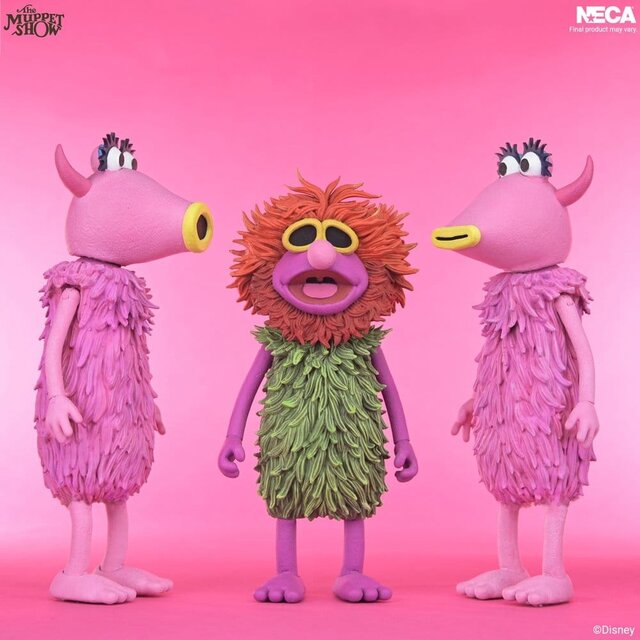 The Muppets Show Ultimate Action Figures 3-Pack Mahna Mahna and The Snowths 18cm