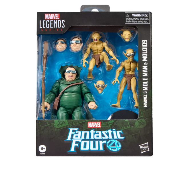 Marvel Legends Series Marvel’s Mole Man & Moloids Action Figure 15cm