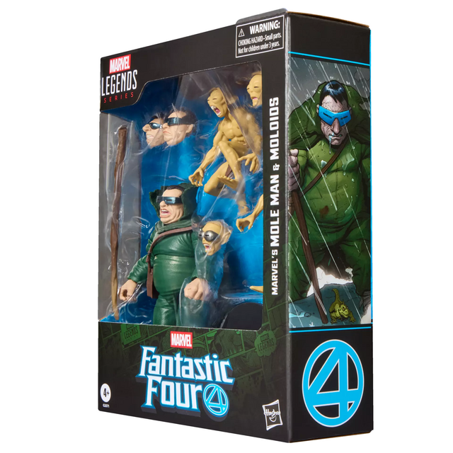 Marvel Legends Series Marvel’s Mole Man & Moloids Action Figure 15cm