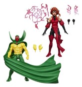 Avengers Marvel Legends Series Vision & Scarlet Witch Action Figure 2-Pack 15cm
