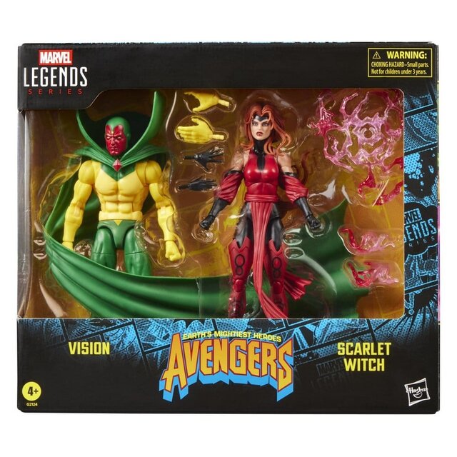 Avengers Marvel Legends Series Vision & Scarlet Witch Action Figure 2-Pack 15cm
