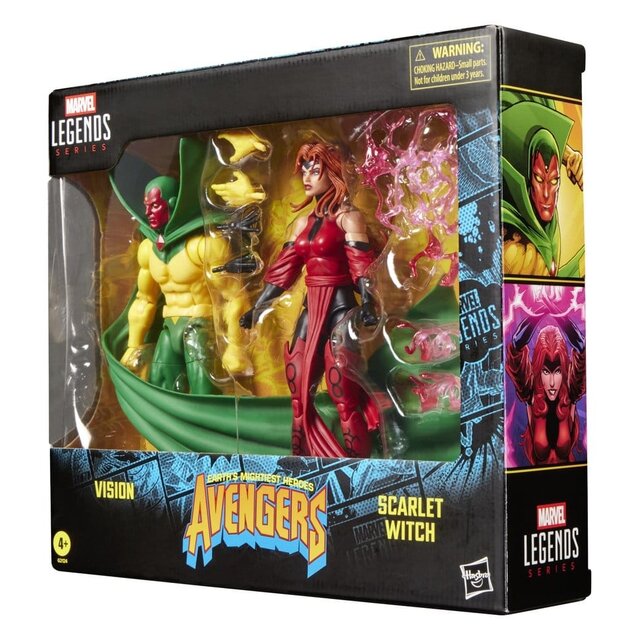 Avengers Marvel Legends Series Vision & Scarlet Witch Action Figure 2-Pack 15cm